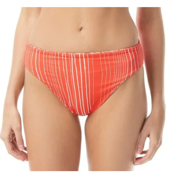 Vince Camuto Women's Standard Reversible High Leg Bikini Bottom Small NWT - Picture 3 of 4
